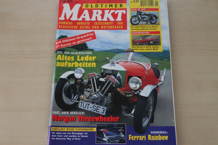 Deckblatt Oldtimer Markt (08/1995)